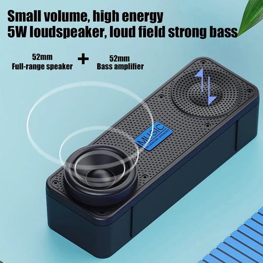 S18 Wireless Creative Bluetooth Smart Speaker Mobile Phone Audio Computer Subwoofer Outdoor Convenient Radio by Reinvent Yourself