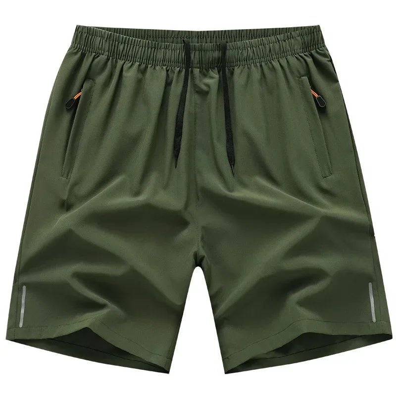 Summer Men Shorts Ice Silk Running Gym Sport Shorts Quick Dry Breathable Beach Short Pant Fitness Jogging Cool Casual by Reinvent Yourself