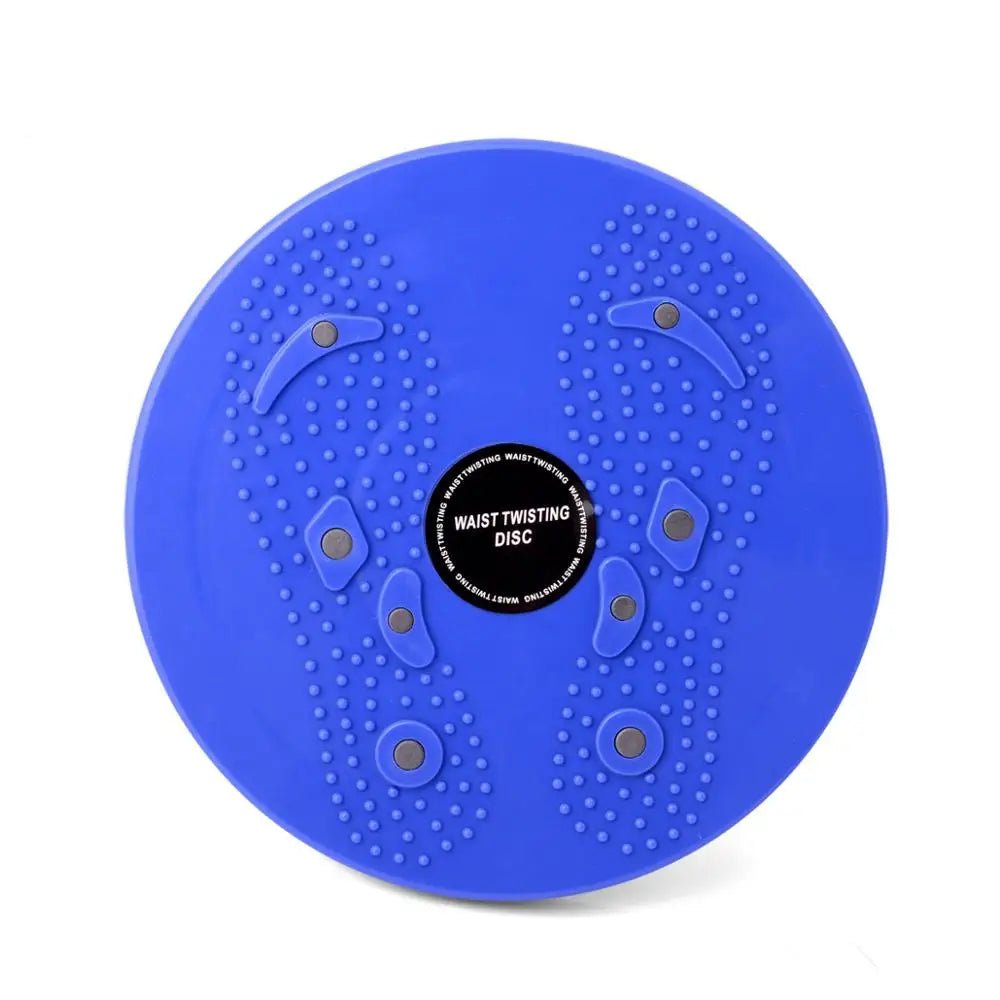 Waist Twisting Disc Unisex Waist Trainer Abdominal Exercise Foot Massage Plate Workout Home Gym Body Building Fitness Equipment by Reinvent Yourself