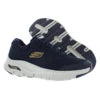 For Men's Arch Fit Running Shoes Color Navy | 100% Authentic Made in China Model MSS-232040NVY by Reinvent Yourself