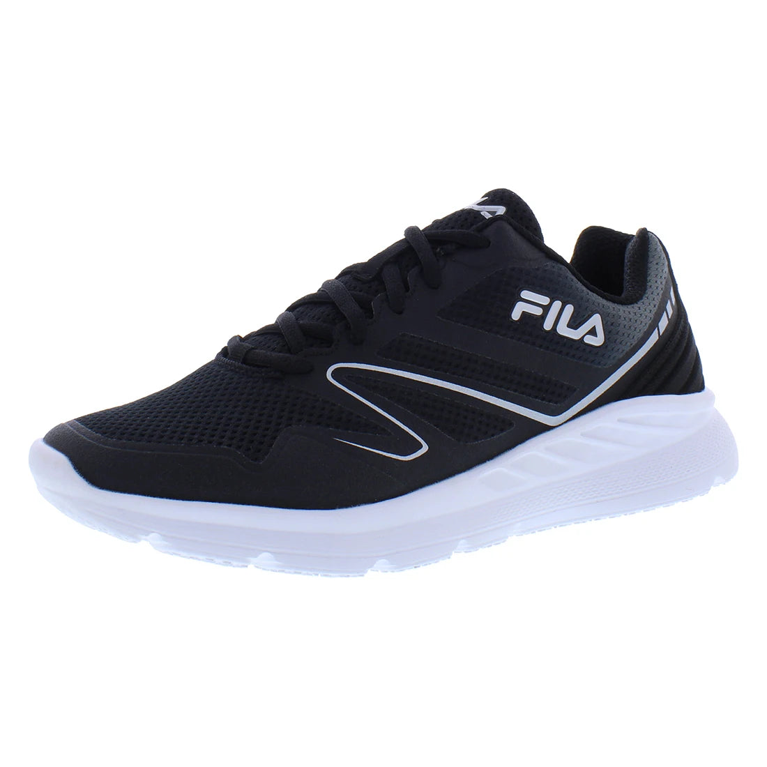 Fila Men's Memory Panorama 8 Running Shoes Black/Grey Color | 100% Authentic by Reinvent Yourself