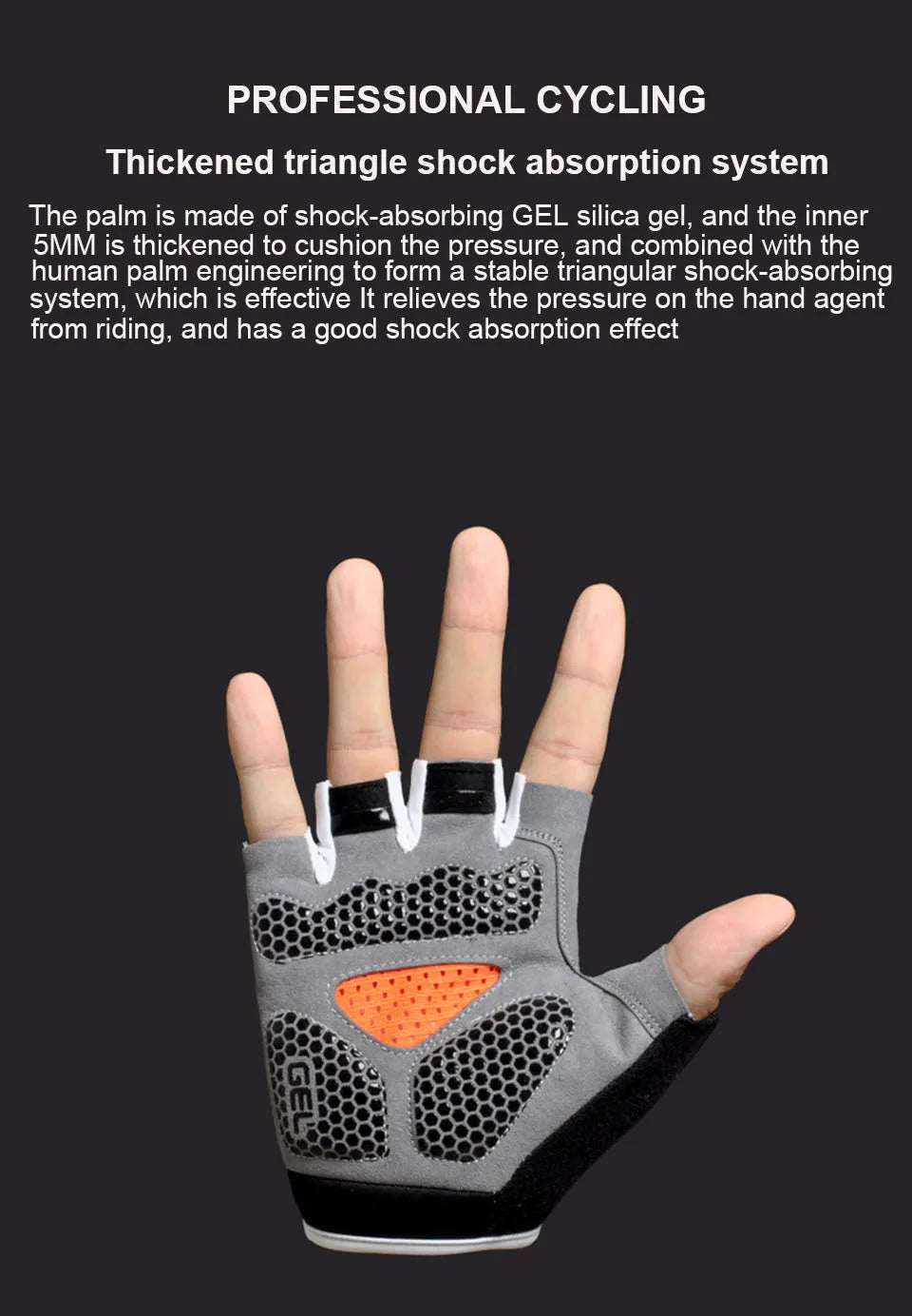 Professional Gym Fitness Gloves Power Weight Lifting Women Men Workout Bodybuilding Cycling Half Finger Hand Protector by Reinvent Yourself