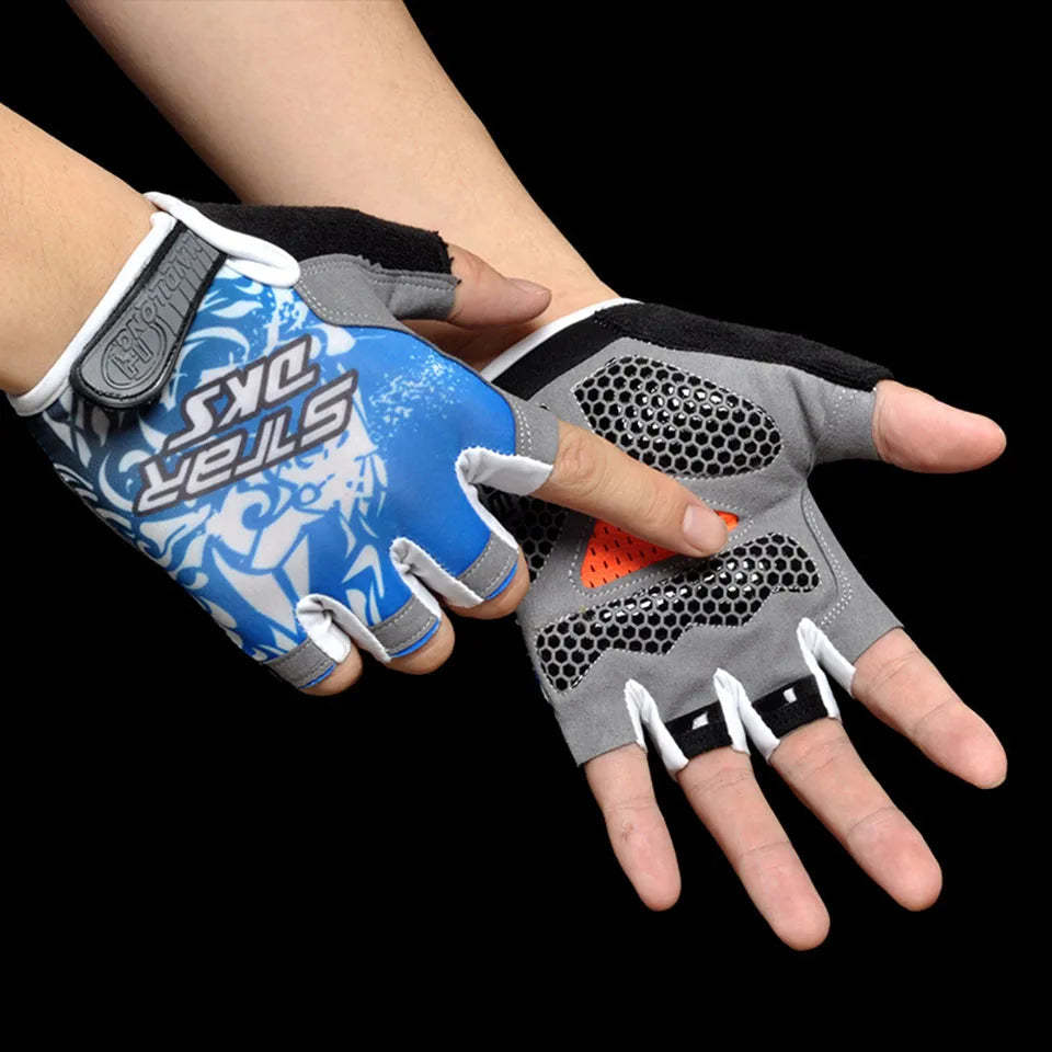 Professional Gym Fitness Gloves Power Weight Lifting Women Men Workout Bodybuilding Cycling Half Finger Hand Protector by Reinvent Yourself