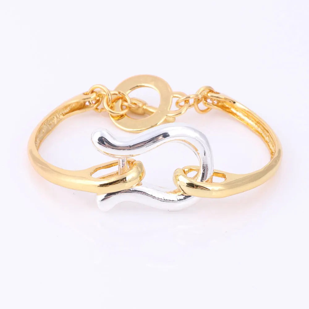 Women African Jewelry Sets Gold Color 3 Colors Fashion Bridal Wedding Elegant Romantic Wedding Necklace Jewelry Sets by Reinvent Yourself