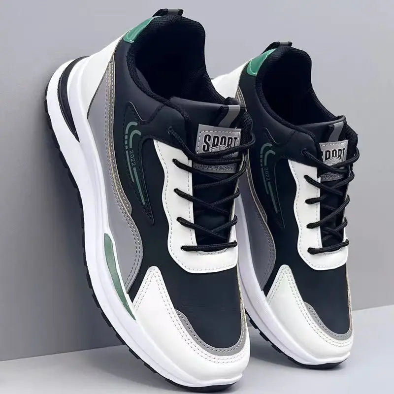 Men's New Design Summer Sports Sneakers PVC Mesh Breathable Shoes with Casual Toe Fashionable PVC Insole Running Winter Season by Reinvent Yourself
