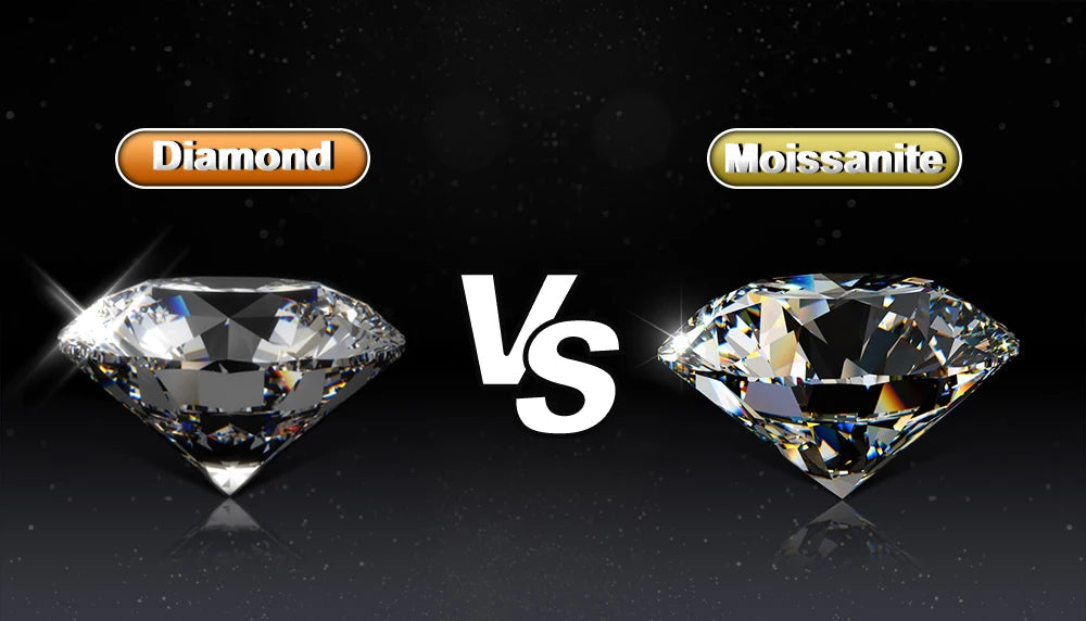 Real 0.5-2 Carat Black Moissanite Stud Earrings For Men Women Solid 925 Sterling Silver Solitaire Diamond Round Earrings Jewelry by Reinvent Yourself