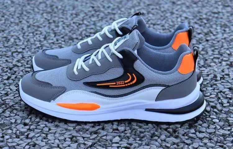 Men's New Design Summer Sports Sneakers PVC Mesh Breathable Shoes with Casual Toe Fashionable PVC Insole Running Winter Season by Reinvent Yourself