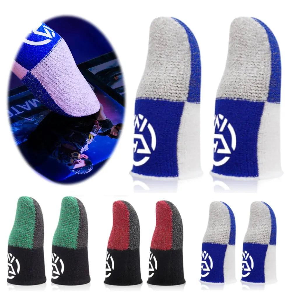 Mobile Game Fingertip Gloves For PUBG Gamer Anti-slip Sweatproof Touch Screen Finger Sleeve Breathable Gaming Finger Cover by Reinvent Yourself