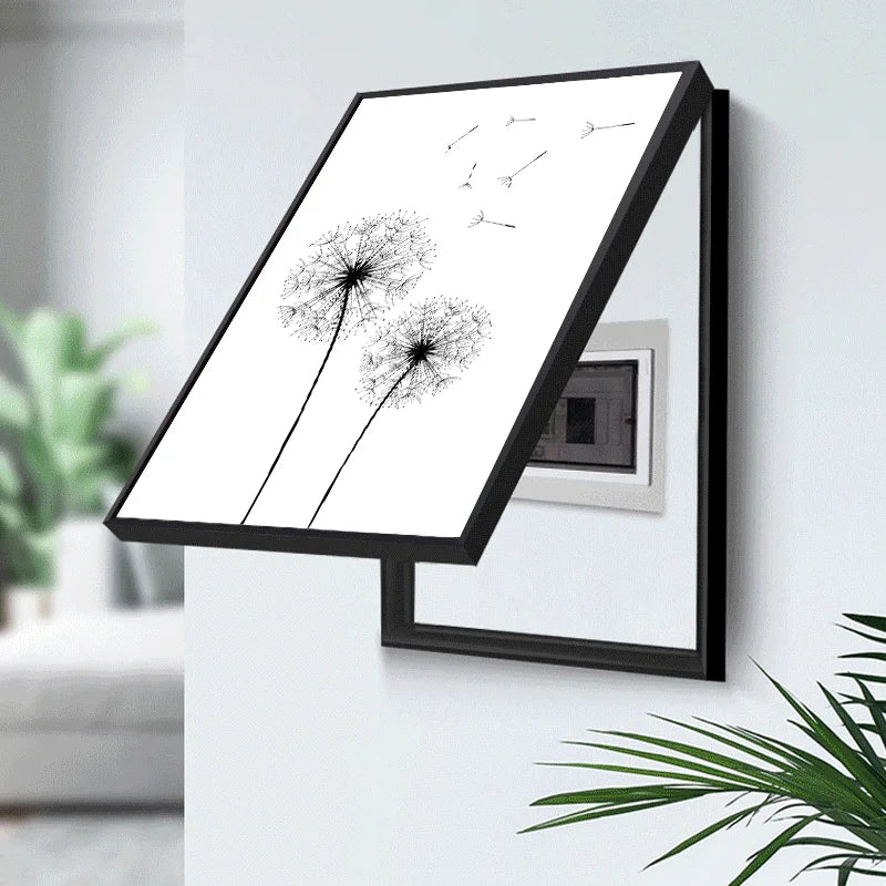 Nordic Home Decor Paintings Picture Posters of Electric Box Switch Covers Creative Anime Wall Art Decortion And Frame Live Room by Reinvent Yourself
