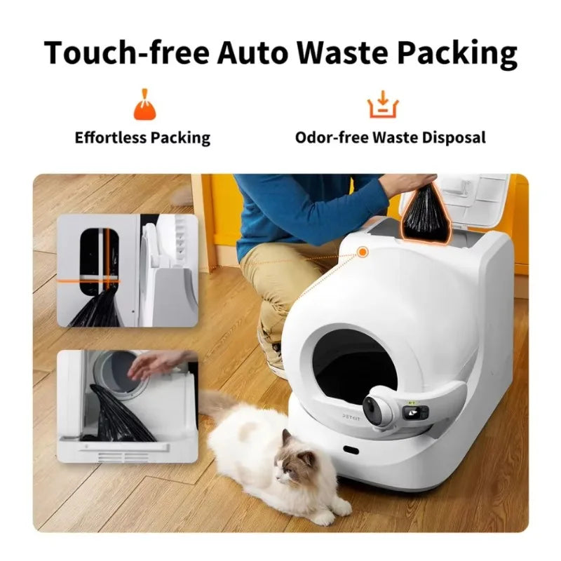 Automatic Self Cleaning Litter Box For Cats by Reinvent Yourself