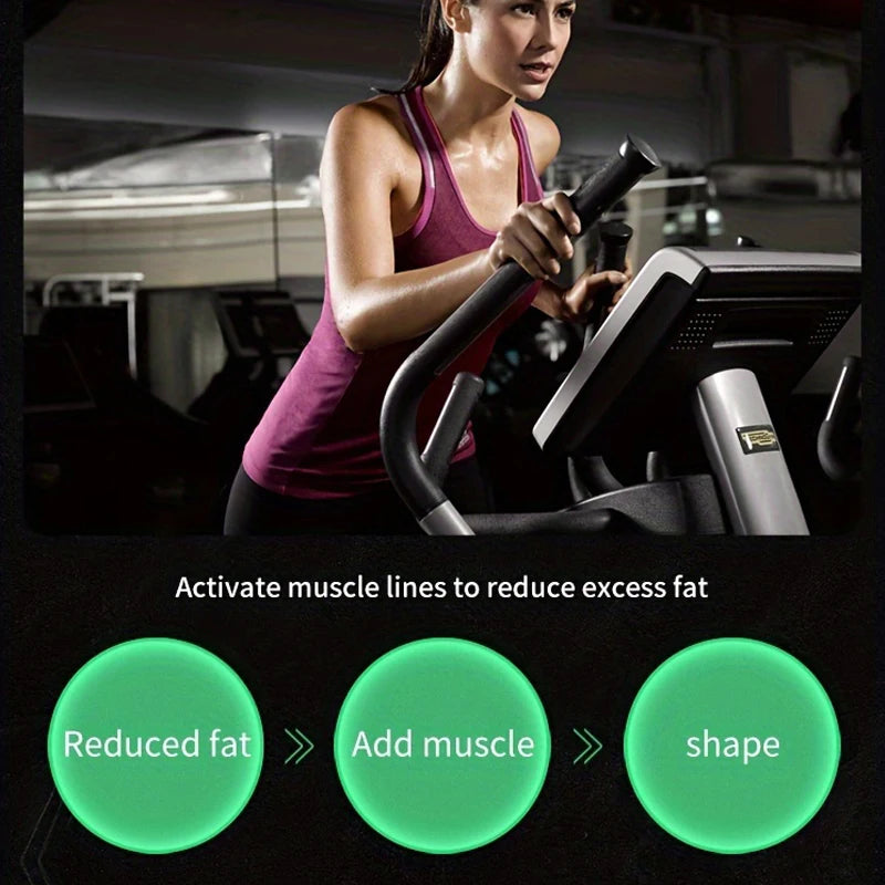 USB Rechargeable Muscle Massager Portable Muscle Trainer Abdominal Muscle Shaping Belt Exercise Fitness Massager Relax Fatigue by Reinvent Yourself