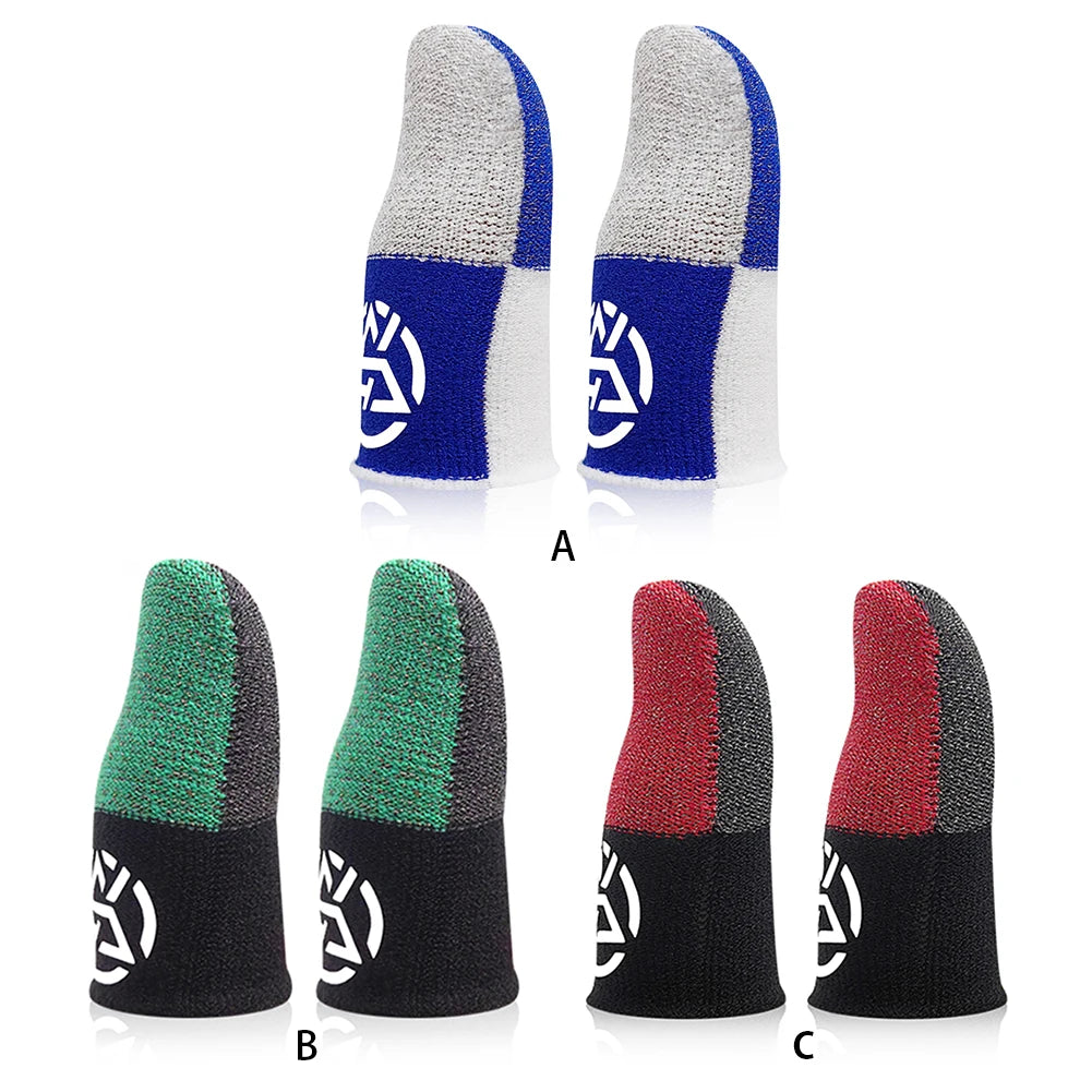 Mobile Game Fingertip Gloves For PUBG Gamer Anti-slip Sweatproof Touch Screen Finger Sleeve Breathable Gaming Finger Cover by Reinvent Yourself