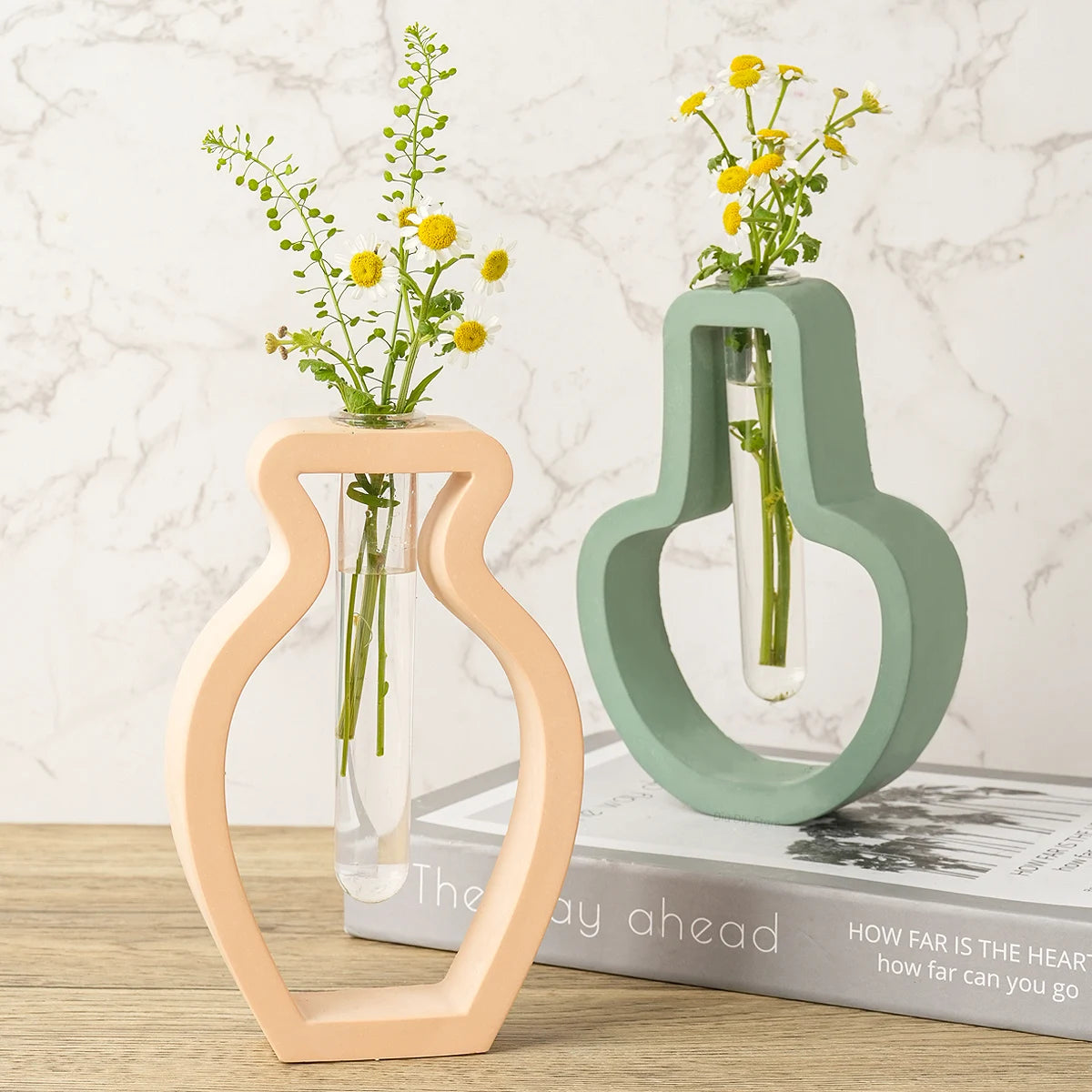 Nordic Style Simple Vase Silicone Mold DIY Hydroponics Flower Pot Craft Gifts Making Plaster Resin Casting Molds Home Decor by Reinvent Yourself