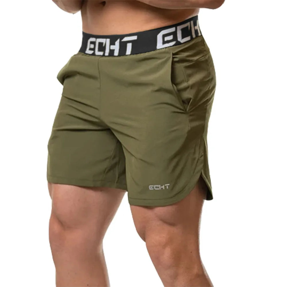 Summer Casual Shorts Men Bodybuilding Quick Dry Bermuda Gym Fitness Running Training Pants Male Beach Swimming Trunks Bottoms by Reinvent Yourself