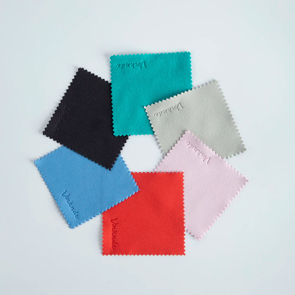DIY Personalized Polishing Cloths Custom Jewelry Earrings Cleaning Cloth With Logo 8x8cm White Black Paper Individually packaged by Reinvent Yourself