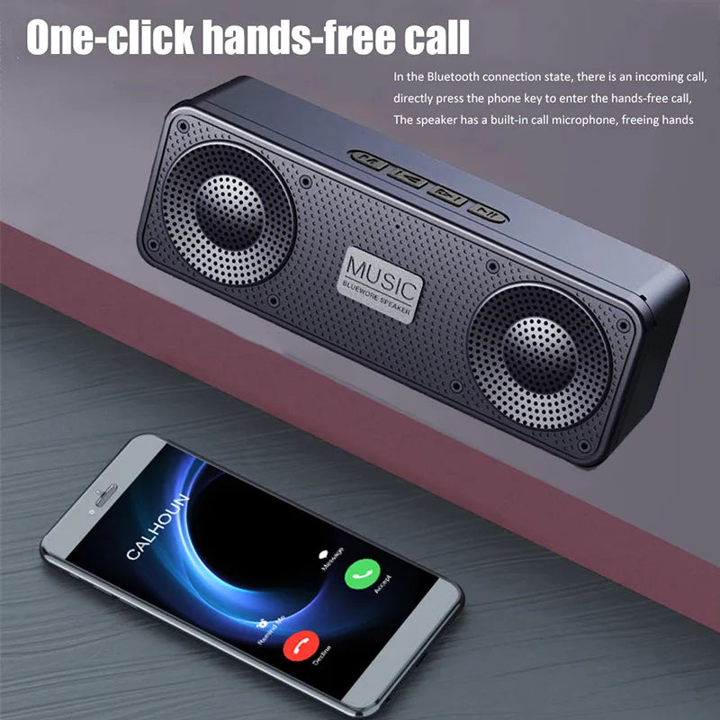 S18 Wireless Creative Bluetooth Smart Speaker Mobile Phone Audio Computer Subwoofer Outdoor Convenient Radio by Reinvent Yourself