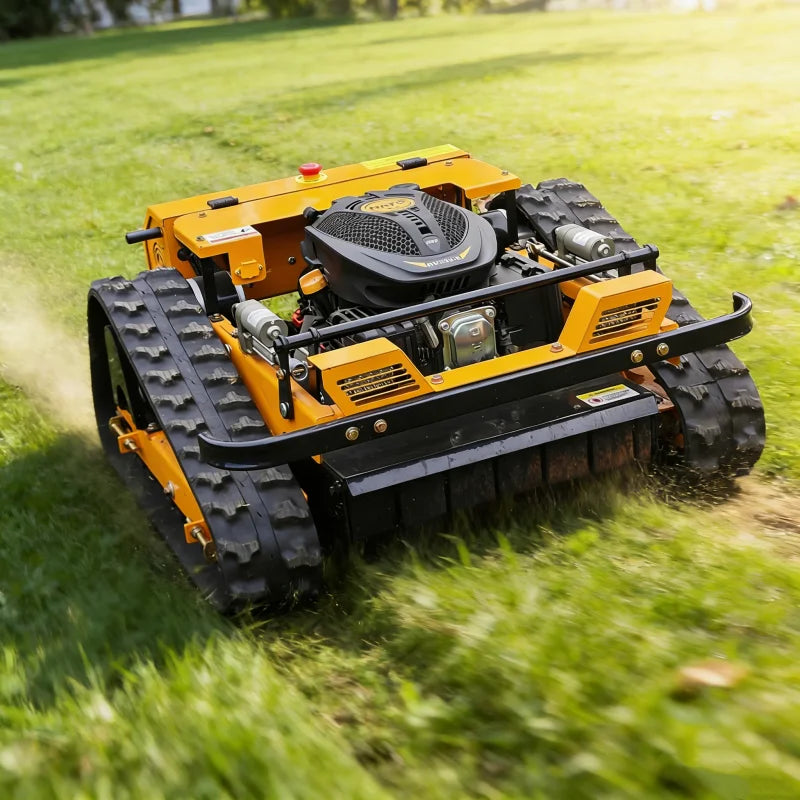 Customized Remote-controlled Lawn Mower Robot, Robot Lawn Mower,Cutter for Steep Slopes Mower Suitable for Garden Farms by Reinvent Yourself
