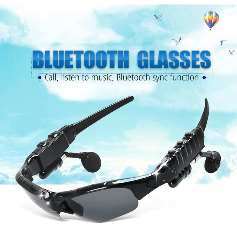 Bluetooth Hiking Eyewear Smart Glasses Stereo Listening Wireless Headset UV-Protection Polarized Lenses Sunglasses Headphones by Reinvent Yourself