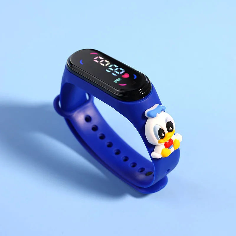 Fashion Mickey Children Watches For Girls Electronic Bracelet Sports Touch LED Spiderman Doll Kids Watch Women Waterproof Clock by Reinvent Yourself