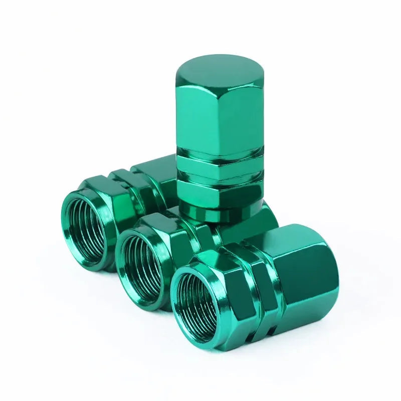 Tire Valve Stem Caps Decorative Tires Accessories Aluminum Alloy Nipple Wheel Caps For Cars Motorcycles Bicycle Cover 2030 by Reinvent Yourself