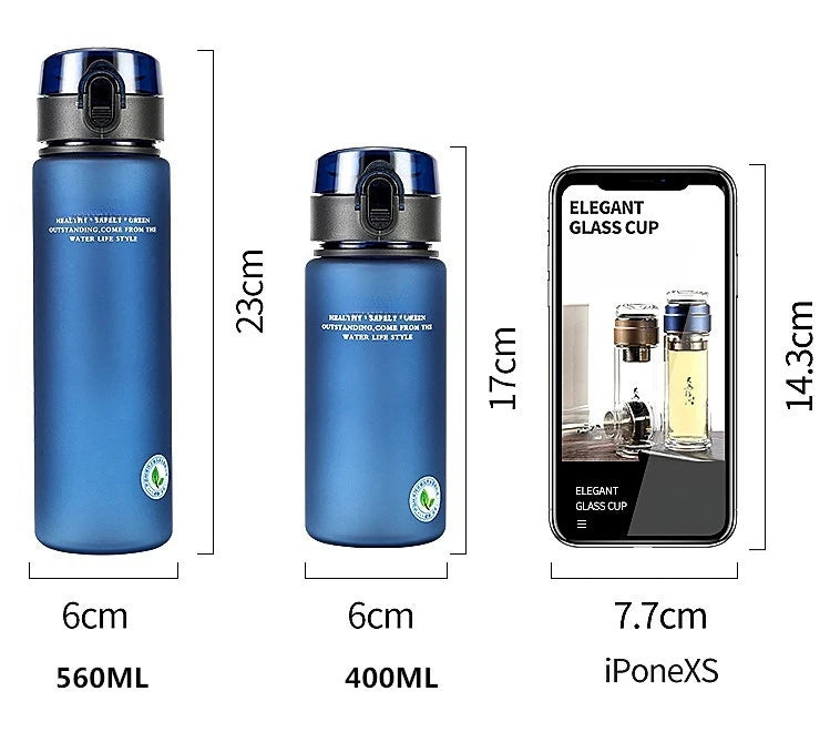 Brand BPA Free Leak Proof Sports Water Bottle High Quality Tour Hiking Portable My Favorite Drink Bottles 400ml 560ml by Reinvent Yourself