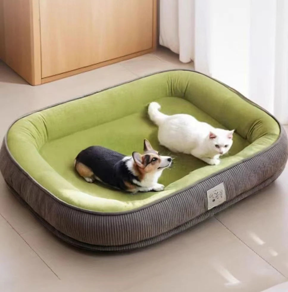 Pet Kennel Four Seasons Universal Removable and Washable Medium Small Dog Winter Warm Winter Dog Sleeping Mat Cat Nest by Reinvent Yourself