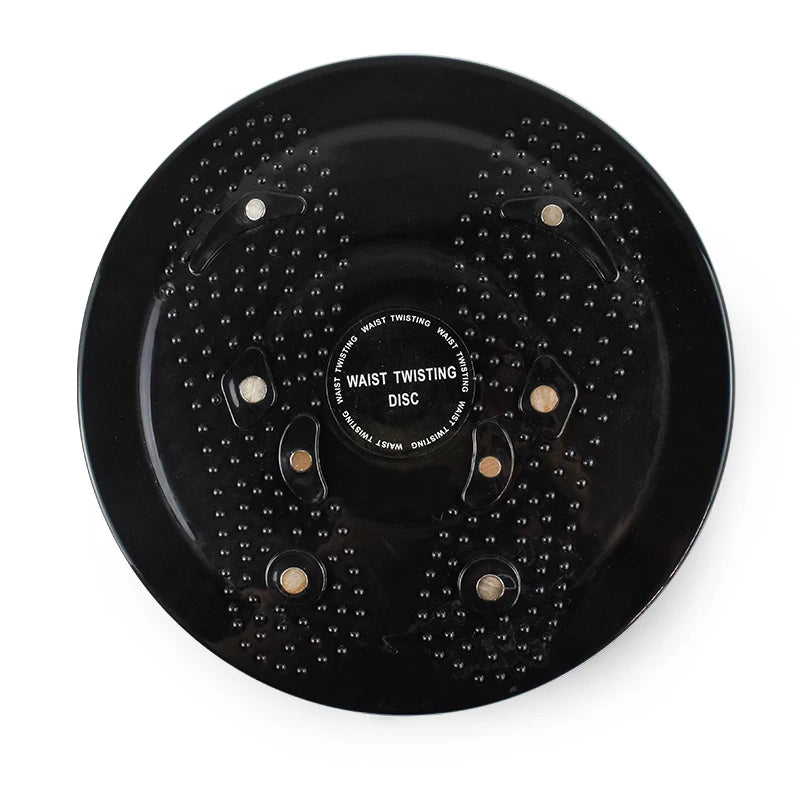 Waist Twisting Disc Unisex Waist Trainer Abdominal Exercise Foot Massage Plate Workout Home Gym Body Building Fitness Equipment by Reinvent Yourself