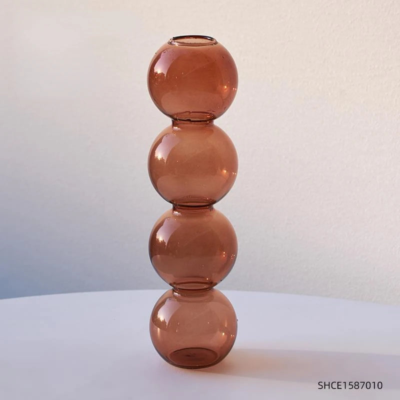 Nordic Glass Vase Home Decor Living Room Decoration Terrarium Flower Vase Plant Pots Decorative Home Accessories Decoration Gift by Reinvent Yourself