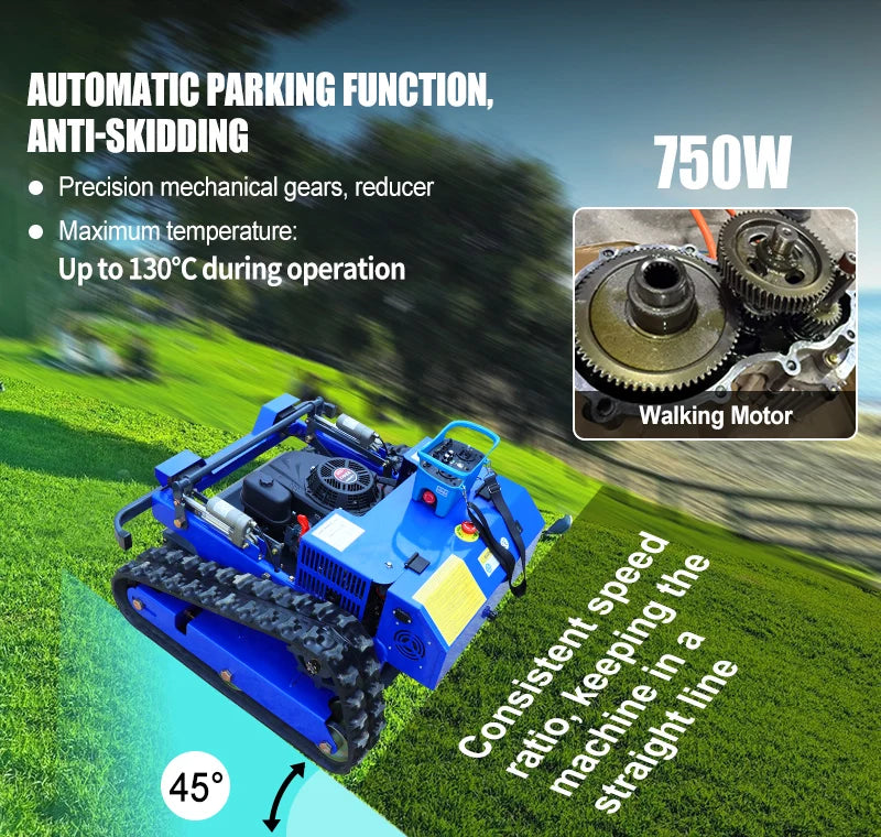 550mm Self-Propelled Remote-Controlled Lawn Mower for Small Household Gardens Outdoor Maintenance Robot by Reinvent Yourself