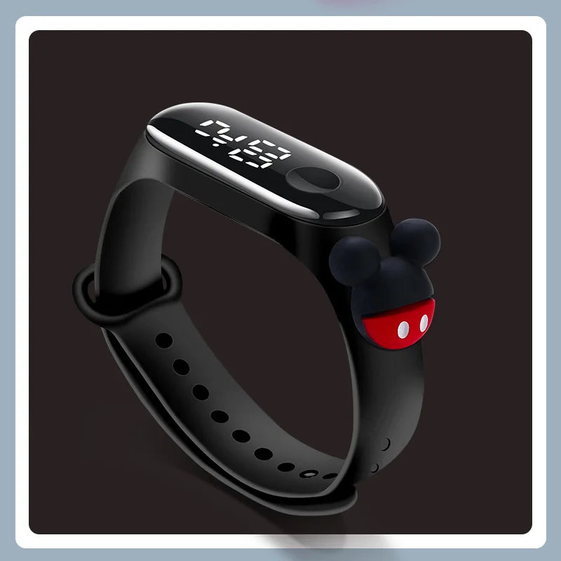 Fashion Mickey Children Watches For Girls Electronic Bracelet Sports Touch LED Spiderman Doll Kids Watch Women Waterproof Clock by Reinvent Yourself