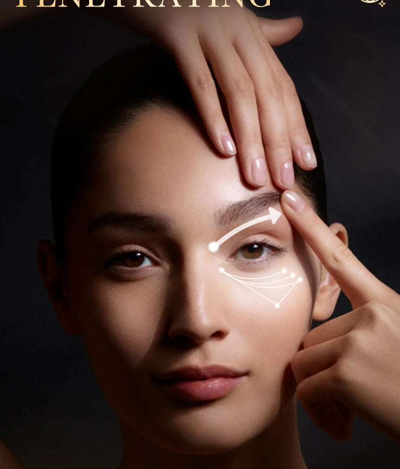 24k Gold Hyaluronic Acid Eye Cream Anti Dark Circles Eye Bags Firming Moisturizing Eyes Skin Care Prodcuts by Reinvent Yourself