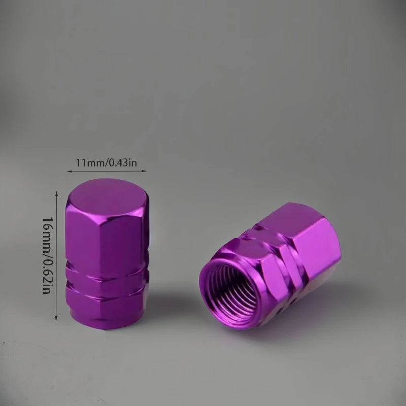 Tire Valve Stem Caps Decorative Tires Accessories Aluminum Alloy Nipple Wheel Caps For Cars Motorcycles Bicycle Cover 2030 by Reinvent Yourself
