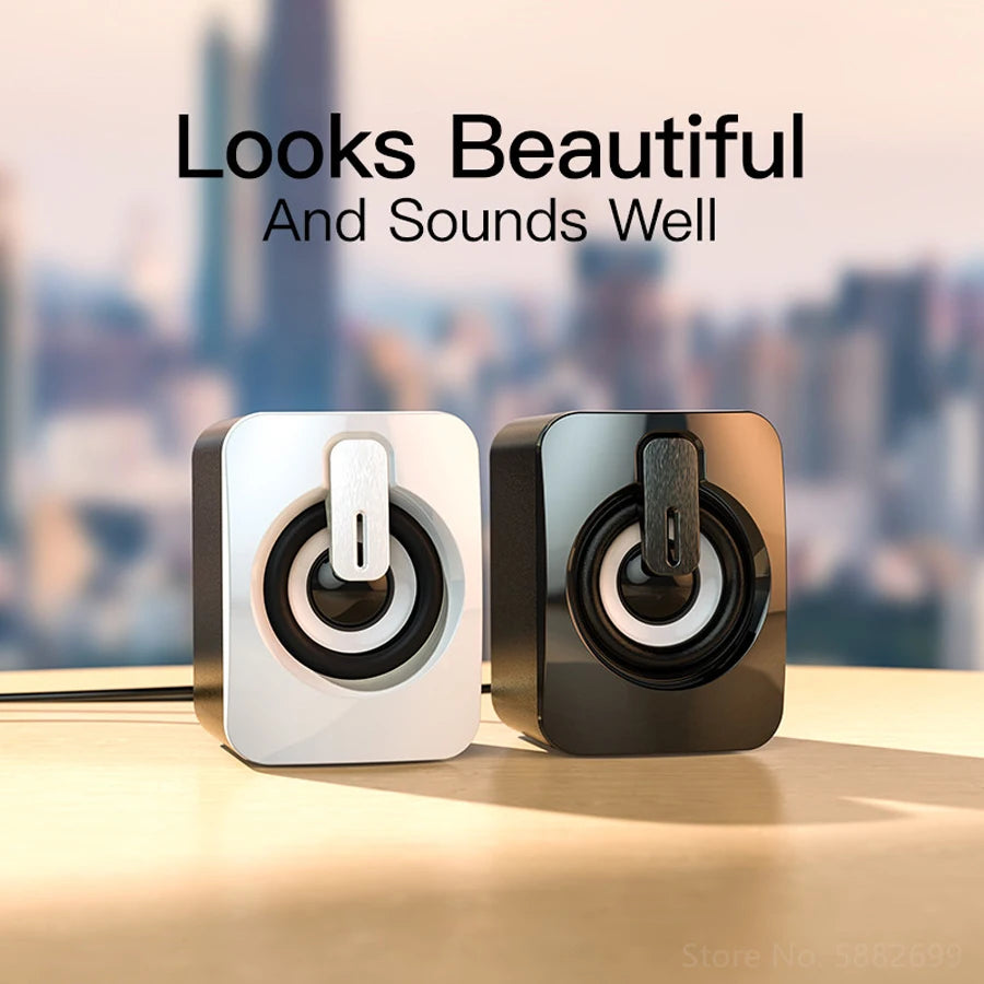 Computer Speaker For PC Laptop Desktop Caixa De Som Sound Box Music Audio System Bocina Column Acoustics Coluna Amplified Unit by Reinvent Yourself