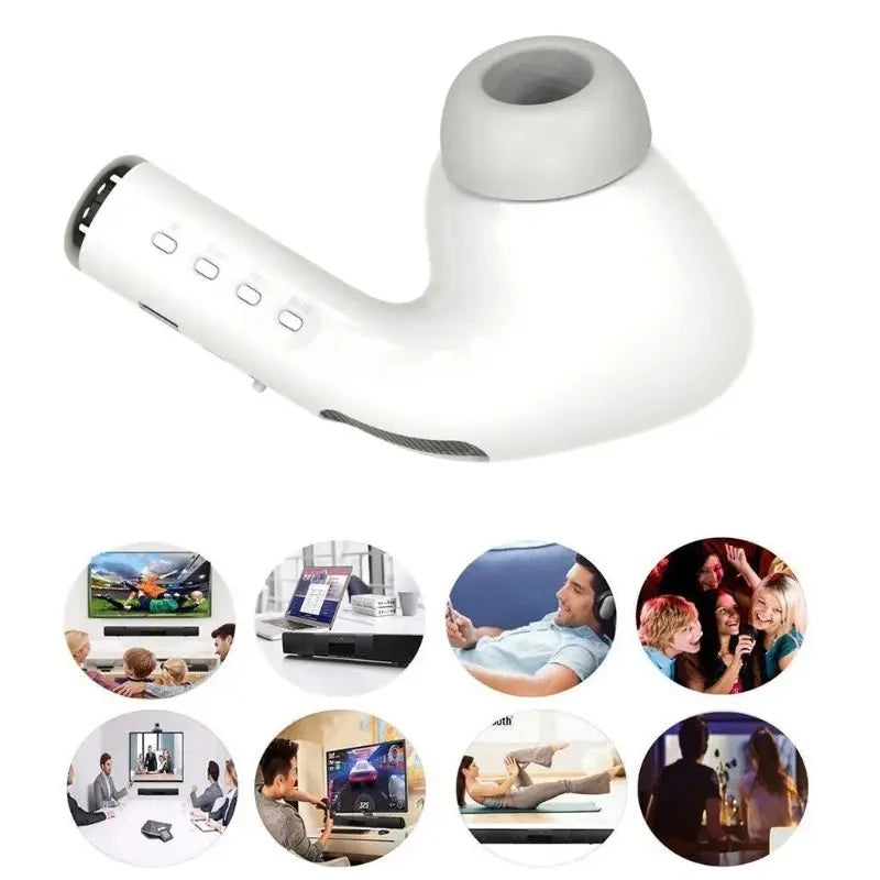 Portable Giant Earphone Mode Bluetooth Speaker Wireless Player Headset Speaker Stereo Music Loudspeaker Radio Playback Soundbar by Reinvent Yourself