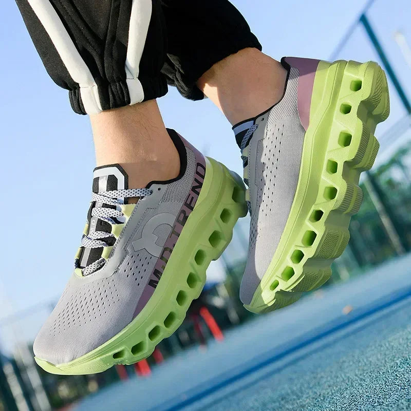 Outdoor Running Casual Sneakers Women Comfortable Shoes Breathable Sneakers Men Mesh Walking On Ultralight Clouds Shoes by Reinvent Yourself