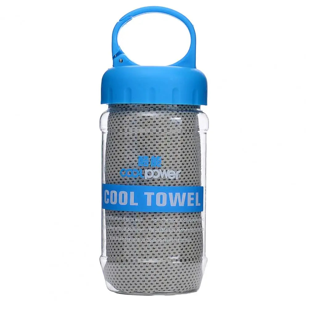 Instant Cooling Towel Quick Dry Sweat Absorption Running Towel Yoga Towel Workout Sports Physical Cooling Gym Fitness Towels by Reinvent Yourself