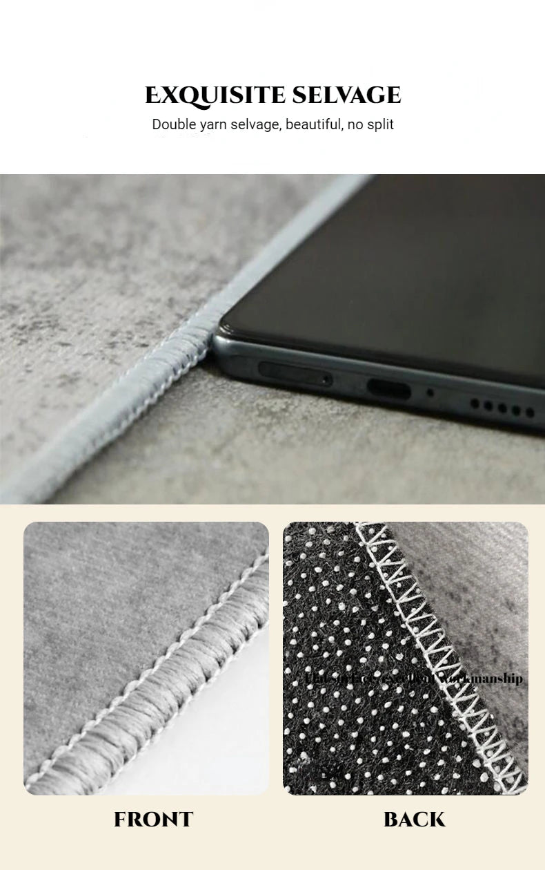 Modern Geometric Pattern Living Room Carpet Soft Non-slip Gaming Room Decoration Rug Light Luxury Easy Clean Coffee Tables Mat by Reinvent Yourself