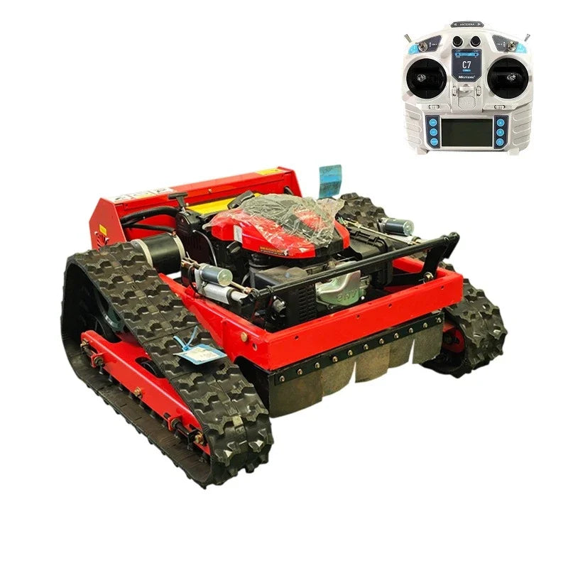 Customized Remote-controlled Lawn Mower Robot, Robot Lawn Mower,Cutter for Steep Slopes Mower Suitable for Garden Farms by Reinvent Yourself