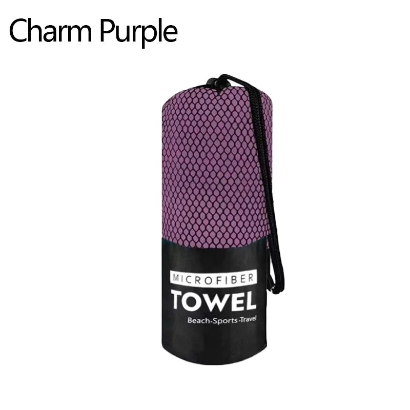 Microfiber Towel Thick Quick Dry Hair Absorbent Large Super Soft and Lightweight Ideal for Travel Sports and Fitness for Yoga by Reinvent Yourself