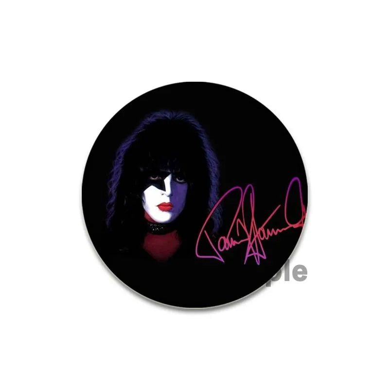 Rock Band Kiss Brooches Enamel Pins Fashion Jewelry Accessoris Singer Brooch for Backpack Clothe Decoration Lapel Badge Gifts by Reinvent Yourself