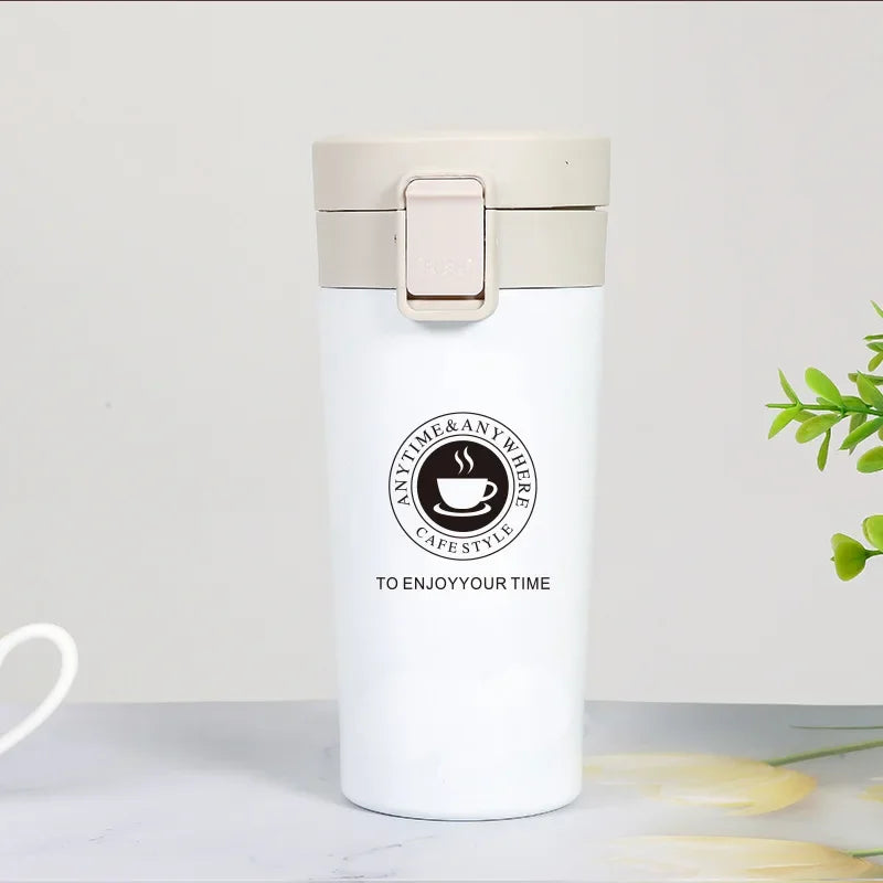 380ML/510ML Thermal Mug Double-layer Stainless Steel Coffee Cup Tea Vacuum Flask Thermos Water Bottle Leak-proof Thermos Mug by Reinvent Yourself