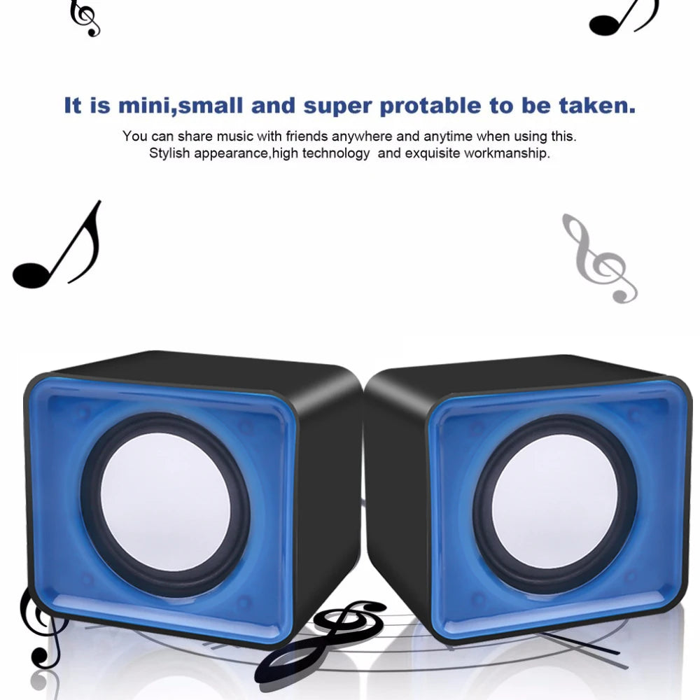 Computer Speaker For PC Laptop Desktop Caixa De Som Sound Box Music Audio System Bocina Column Acoustics Coluna Amplified Unit by Reinvent Yourself