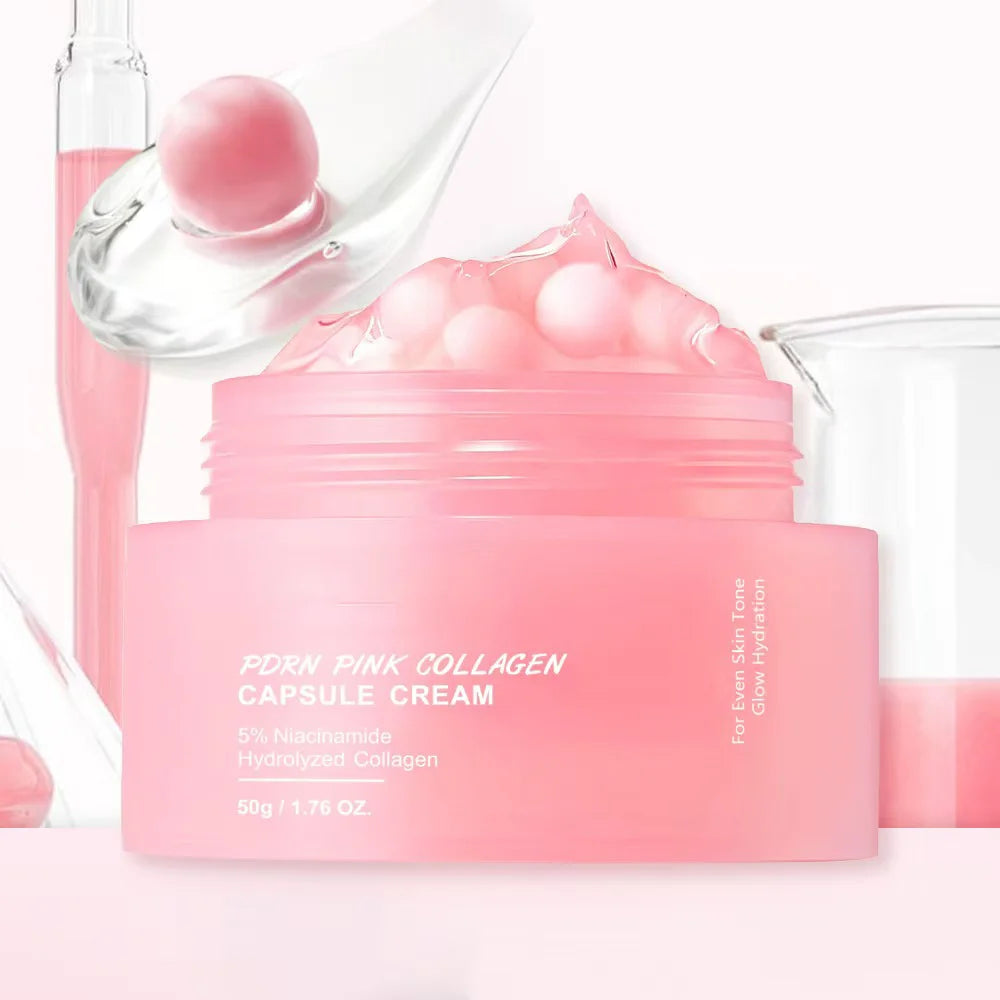 Collagen Boosting Face Cream Hydrating Moisturizer With Hyaluronic Acid For Dry Skin Korean Skin Care by Reinvent Yourself