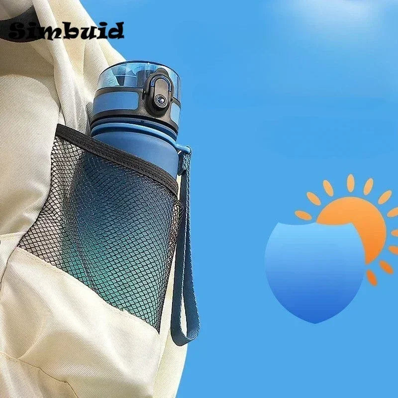 1 Liter Large Capacity Sports Water Bottle Leak Proof Colorful Plastic Cup Drinking Outdoor Travel Portable Gym Fitness Jugs by Reinvent Yourself