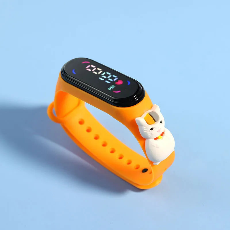 Fashion Mickey Children Watches For Girls Electronic Bracelet Sports Touch LED Spiderman Doll Kids Watch Women Waterproof Clock by Reinvent Yourself