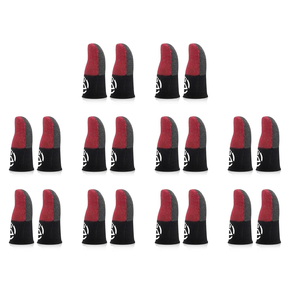 Mobile Game Fingertip Gloves For PUBG Gamer Anti-slip Sweatproof Touch Screen Finger Sleeve Breathable Gaming Finger Cover by Reinvent Yourself