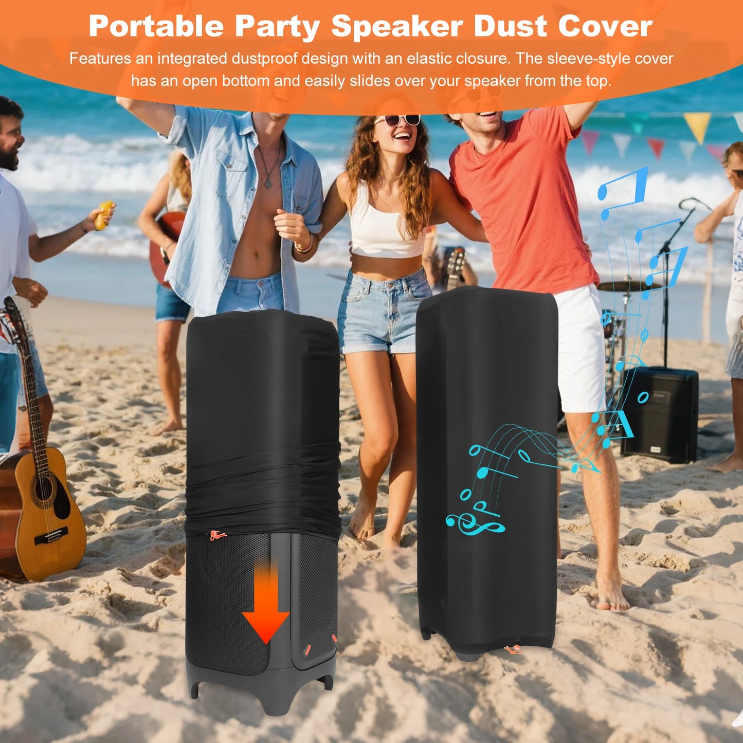 Speaker Protective Cover Sleeve Protector Portable Party Speaker Dust Case Cover for Partybox 1000 by Reinvent Yourself