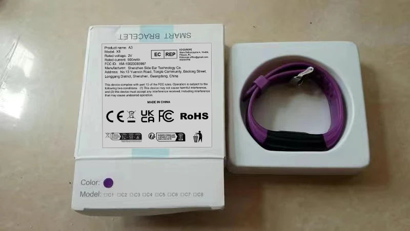 C5S Smart Wristband Fitness Tracker Bracelet Fit Men Women Kid Smartwatch Sport Waterproof Connected Heart Rate Smart Watch Band by Reinvent Yourself