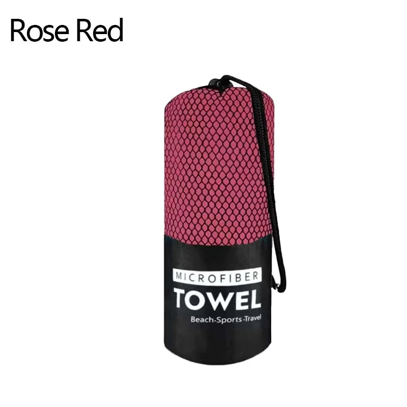 Microfiber Towel Thick Quick Dry Hair Absorbent Large Super Soft and Lightweight Ideal for Travel Sports and Fitness for Yoga by Reinvent Yourself