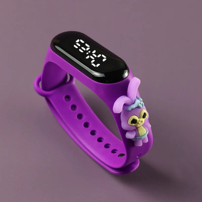 Fashion Mickey Children Watches For Girls Electronic Bracelet Sports Touch LED Spiderman Doll Kids Watch Women Waterproof Clock by Reinvent Yourself